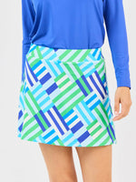 Saratoga Skort | Swept Away Green XL