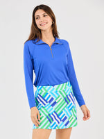 Saratoga Skort | Swept Away Green XL