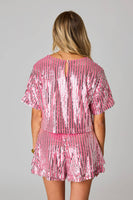 Laura Sequin Set - Watermelon: XS