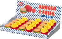 Burger & Fries Lip Balm Duo