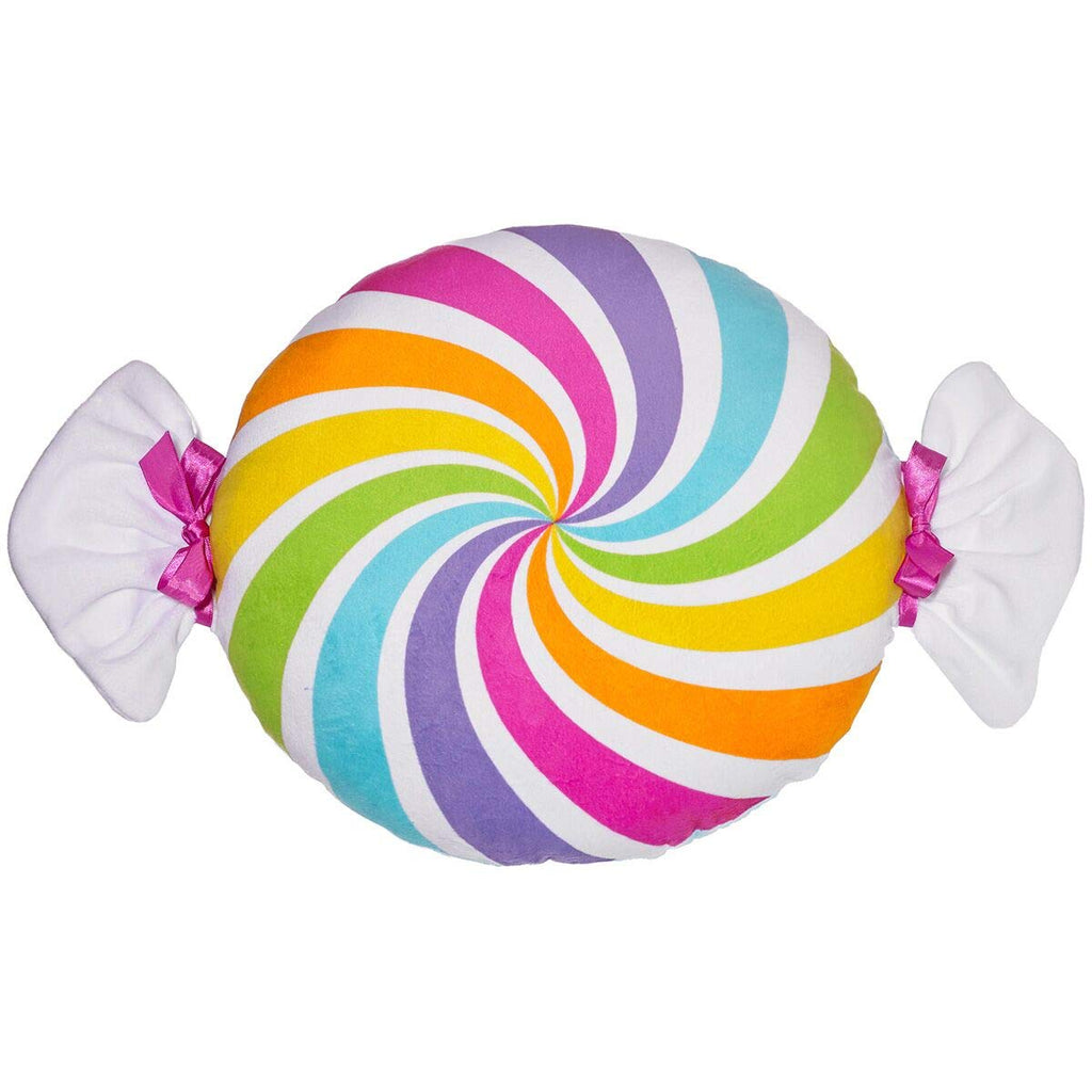 Candy Swirl Super Sweet Printed Velour Pillow, Scented