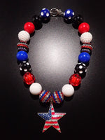 Fourth of July Necklace - Star Pendant *Kids Size*