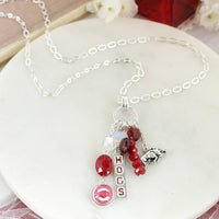 Arkansas Toggle Charm Necklace