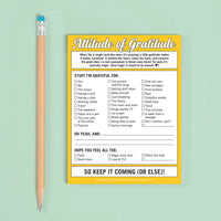 Attitude of Gratitude Nifty Notes