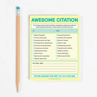 Awesome Citation Nifty Notes