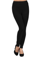 Solid Black Seamless Leggings