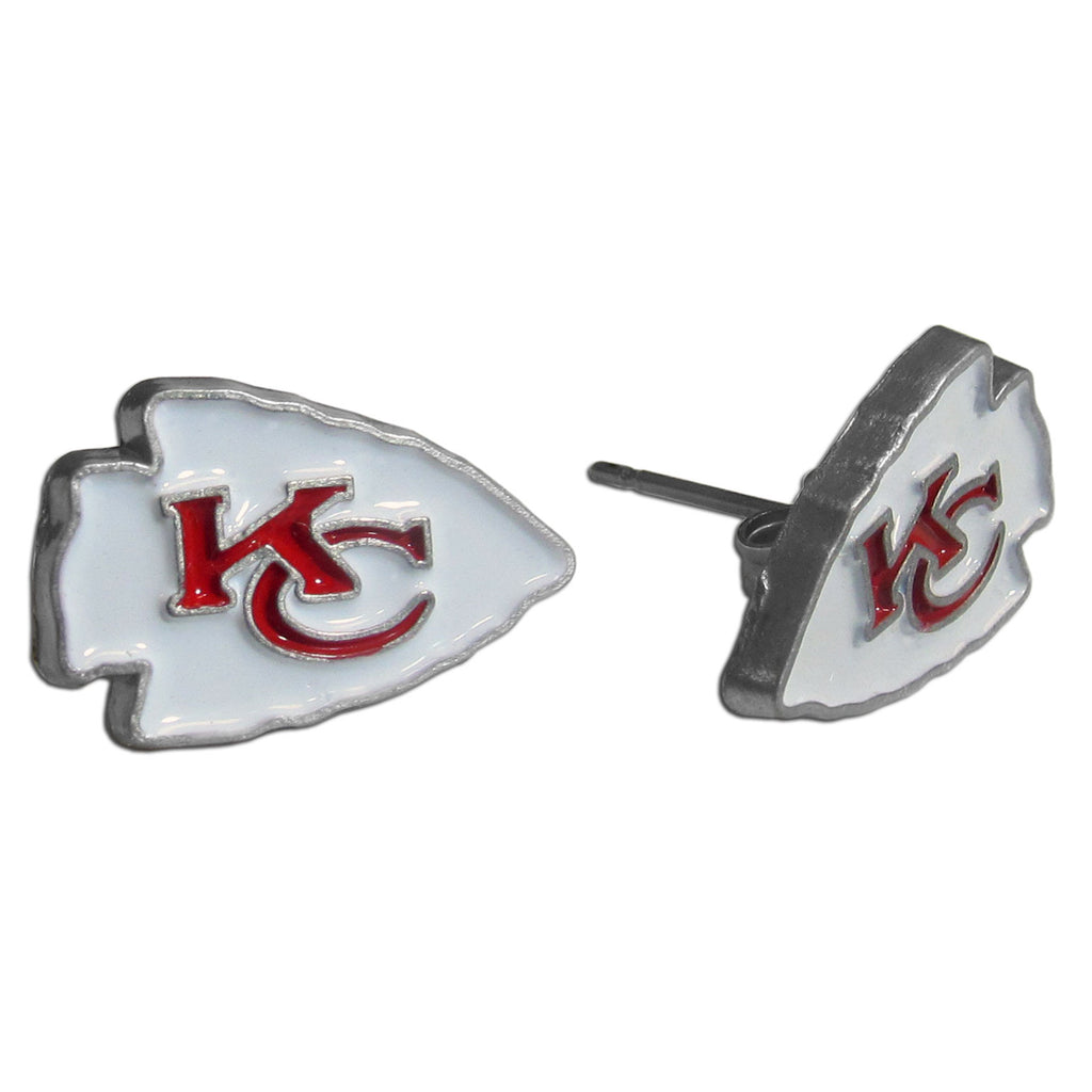 Kansas City Chiefs Stud Earrings
