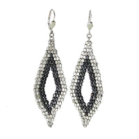 Cubist Mod Diamond Earrings