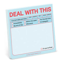 Deal With This Sticky Notes