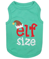 Elf Size Dog T-Shirt