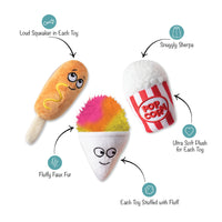 Fair Foods Dog Toy Set