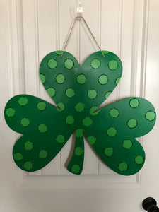 Shamrock Door Hanger