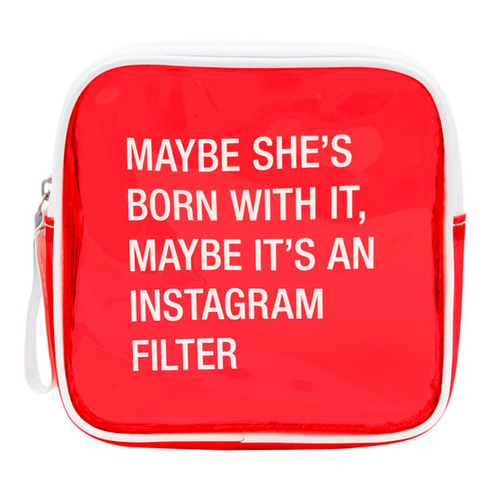 Instagram Filter Clear Makeup Bag