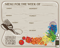 Notepad - Weekly Menu