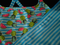 Pineapple Stripes Two Piece Swimsuit
