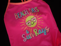 Beach Days One Piece Swimsuit