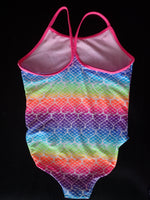 Rainbow Hearts One Piece Swimsuit