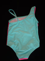 Pink and Blue Mermaid One Piece Swimsuit