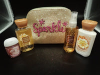 Sparkle Bag & Beauty Products