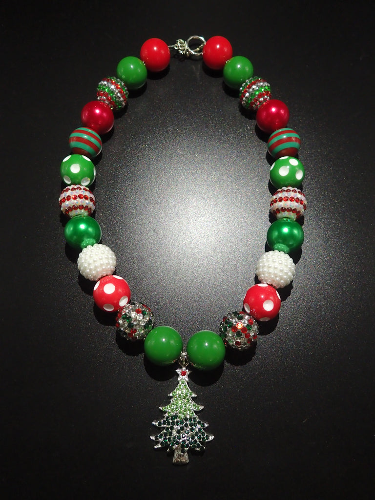 Christmas Necklace - Tree Pendant