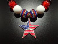 Fourth of July Necklace - Star Pendant