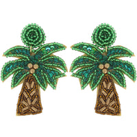 Palm Tree Earrings
