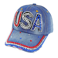 Patriotic USA Baseball Cap