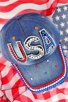 Patriotic USA Baseball Cap