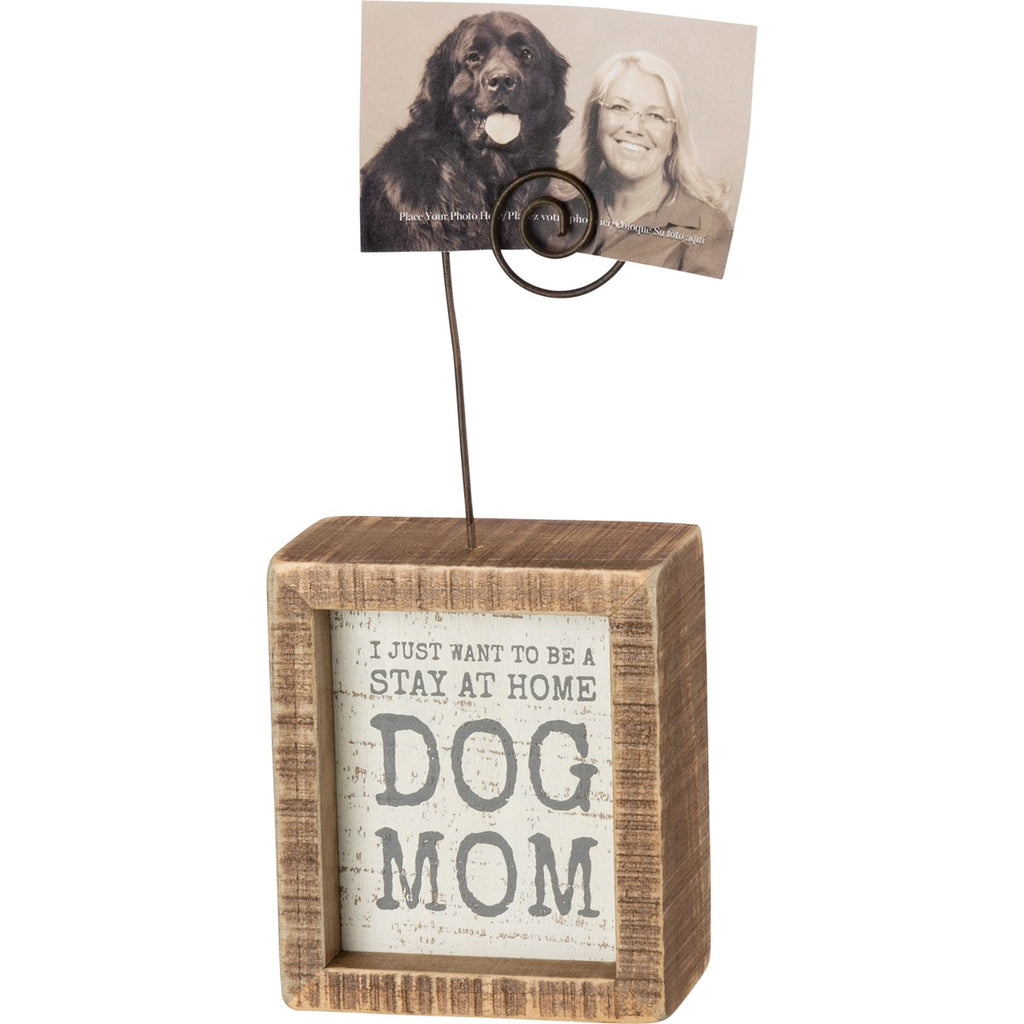 Photo Block - Dog Mom