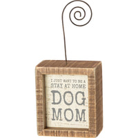 Photo Block - Dog Mom