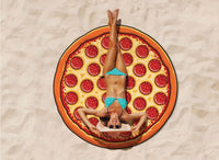 Giant Pizza Beach Blanket