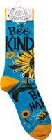 Socks - Bee Kind Bee Happy