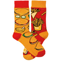 Socks - Burgers and Fries