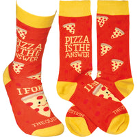 Socks - Pizza Is The Answer