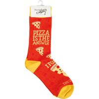 Socks - Pizza Is The Answer