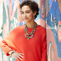 Spiked Kantha Necklace