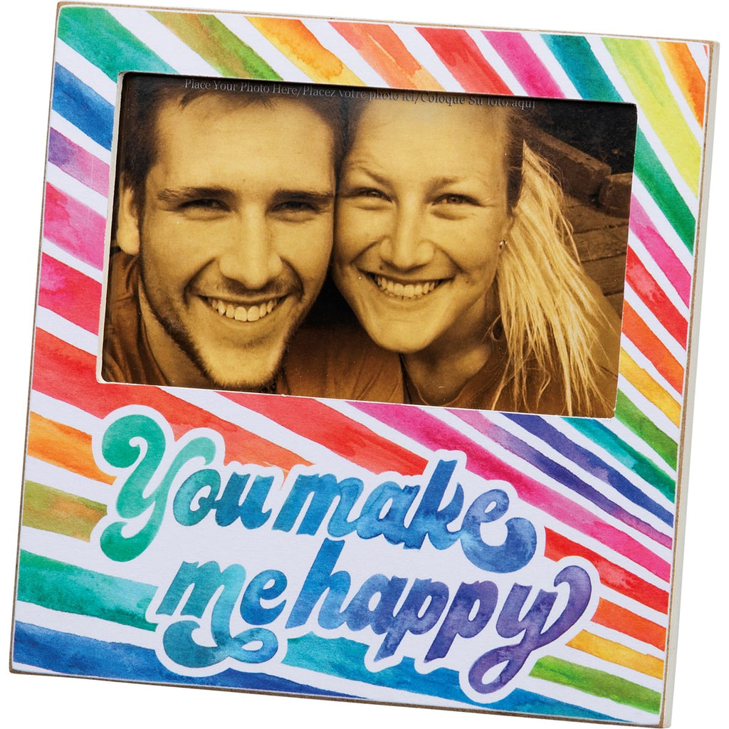 Plaque Frame - You Make Me Happy
